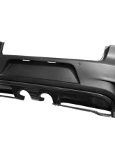 Carbonado FGPCF RZS Style Rear Bmper (Mid Exhaust) Volkswagen Golf | GTI 2010-2013                                     - FGPCF3820RZS - Image 2