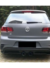 Carbonado FGPCF RZS Style Rear Bmper (Mid Exhaust) Volkswagen Golf | GTI 2010-2013                                     - FGPCF3820RZS - Image 12