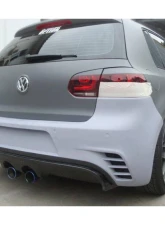 Carbonado FGPCF RZS Style Rear Bmper (Mid Exhaust) Volkswagen Golf | GTI 2010-2013                                     - FGPCF3820RZS - Image 15