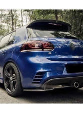 Carbonado FGPCF RZS Style Rear Bmper (Mid Exhaust) Volkswagen Golf | GTI 2010-2013                                     - FGPCF3820RZS - Image 6