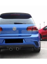 Carbonado FGPCF RZS Style Rear Bmper (Mid Exhaust) Volkswagen Golf | GTI 2010-2013                                     - FGPCF3820RZS - Image 8