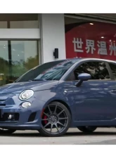 Carbonado Sports Style Full Body Kit for 2010-2015 Fiat Abarth 500, FRP/PCF Material                                     - FGPCF8478SP-FB-FBK - Image 12