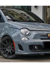 Carbonado Sports Style Full Body Kit for 2010-2015 Fiat Abarth 500, FRP/PCF Material                                     - FGPCF8478SP-FB-FBK - Image 6