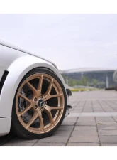 Mercedes-Benz C-Class 2012-2014 Carbonado FRP BKSS Style Wide Full Body Kit 8493BK                                     - 8493BK 4DR Full Kit - Image 3