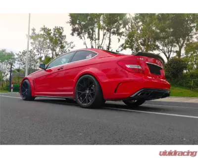 Mercedes-Benz C-Class Coupe Wide Full Body Kit 2012-2014 FGPCF8493BK Carbonado - FGPCF8493BK Coupe Full Kit