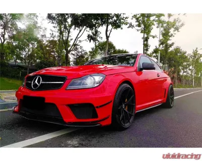 Mercedes-Benz C-Class Coupe Wide Full Body Kit 2012-2014 FGPCF8493BK Carbonado - FGPCF8493BK Coupe Full Kit