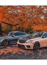 Mercedes-Benz C-Class 2012-2014 FGPCF8500BLK Carbonado Wide Full Body Kit                                     - FGPCF8500BLK Coupe Full kit - Image 16