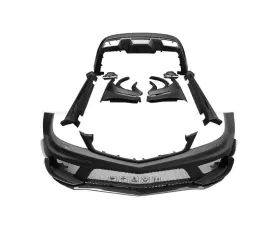Mercedes-Benz C-Class 2012-2014 FGPCF8500BLK Carbonado BKSS Style Wide Full Body Kit