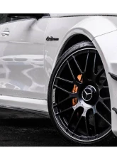 Mercedes-Benz C-Class 2012-2014 W204 C63 AMG Sedan Carbonado BKSS Style Wide Body Kit                                     - 8500BLK Sedan 4DR Full Kit - Image 2