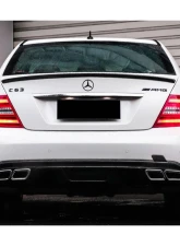 Mercedes-Benz C-Class 2012-2014 W204 C63 AMG Sedan Carbonado BKSS Style Wide Body Kit                                     - 8500BLK Sedan 4DR Full Kit - Image 3