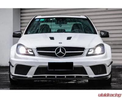 Mercedes-Benz C-Class 2012-2014 W204 C63 AMG Sedan Carbonado BKSS Style Wide Body Kit - 8500BLK Sedan 4DR Full Kit