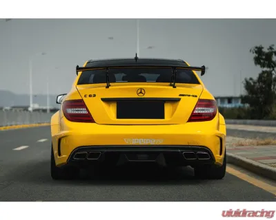 Mercedes-Benz C-Class 2012-2014 W204 C63 AMG Sedan Carbonado BKSS Style Wide Body Kit - 8500BLK Sedan 4DR Full Kit