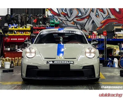 Carbonado FGPCF GT3 Style Front Bumper Porsche Carrera 2019-2024 - FGPCF9327GT3-FB