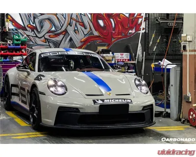 Carbonado FGPCF GT3 Style Front Bumper Porsche Carrera 2019-2024 - FGPCF9327GT3-FB