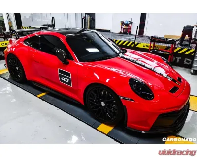Carbonado FGPCF GT3 Style Front Bumper Porsche Carrera 2019-2024 - FGPCF9327GT3-FB