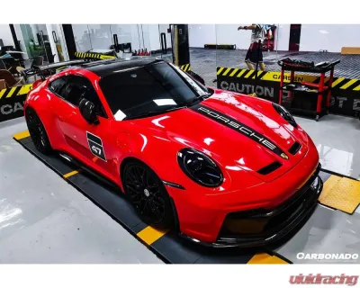 Carbonado FGPCF GT3 Style Front Bumper Porsche Carrera 2019-2024 - FGPCF9327GT3-FB