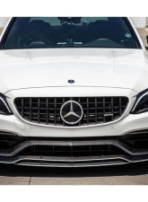 Carbonado CFRP(Green) Front Bumper Canards Mercedes-Benz C-Class 2015-2021                                     - GRECF8502OEM.CRD - Image 11