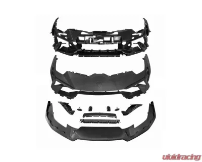 Carbonado PP Tecnica Style Front Bumper Lamborghini Huracan 2015-2025 - Huracan-BF-Tecnica-PPFB