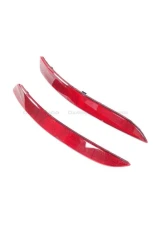 Carbonado Rear Bumper Red Reflector Panels Porsche 911 992 Carrera 2019-2024                                     - LED-9327GT3-RB - Image 12