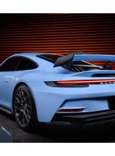 Carbonado Rear Bumper Red Reflector Panels Porsche 911 992 Carrera 2019-2024                                     - LED-9327GT3-RB - Image 12