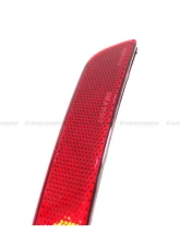 Carbonado Rear Bumper Red Reflector Panels Porsche 911 992 Carrera 2019-2024                                     - LED-9327GT3-RB - Image 6