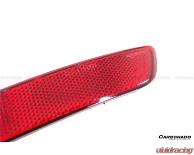 Carbonado Rear Bumper Red Reflector Panels Porsche 911 992 Carrera 2019-2024 - LED-9327GT3-RB
