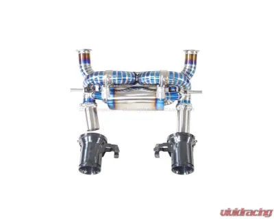 Carbonado Titanium Alloy SVJ Style Exhaust System Lamborghini Aventador 2011-2021 - TiLP700SVJOD-EX
