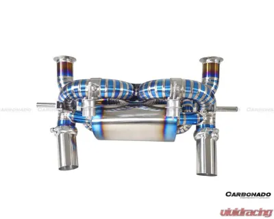 Carbonado Titanium Alloy SVJ Style Exhaust System Lamborghini Aventador 2011-2021 - TiLP700SVJOD-EX