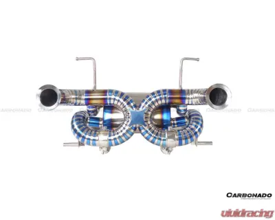 Carbonado Titanium Alloy SVJ Style Exhaust System Lamborghini Aventador 2011-2021 - TiLP700SVJOD-EX