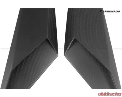 Carbonado MTCF BKSS Style Rear Side Scoops Lamborghini Aventador 2011-2021 - MTCF5900BKSS.RIP-1