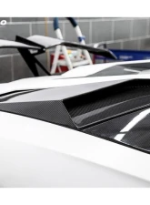 Carbonado MTCF BKSS Style Rear Side Scoops Lamborghini Aventador 2011-2021                                     - MTCF5900BKSS.RIP-1 - Image 16