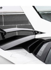 Carbonado MTCF BKSS Style Rear Side Scoops Lamborghini Aventador 2011-2021                                     - MTCF5900BKSS.RIP-1 - Image 18