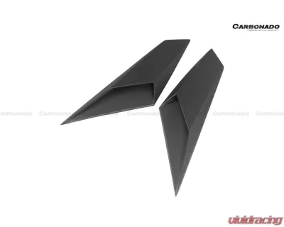 Carbonado MTCF BKSS Style Rear Side Scoops Lamborghini Aventador 2011-2021 - MTCF5900BKSS.RIP-1