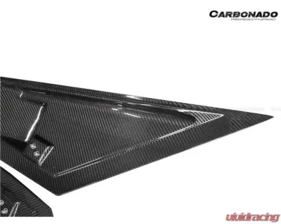 Carbonado MTCF BKSS Style Rear Side Scoops Lamborghini Aventador 2011-2021 - MTCF5900BKSS.RIP-1