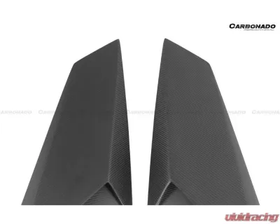 Carbonado MTCF BKSS Style Rear Side Scoops Lamborghini Aventador 2011-2021 - MTCF5900BKSS.RIP-1