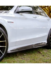 Mercedes-Benz C-Class C63 AMG 2015-2021 Carbonado PS Style Side Skirts CFRP/FGCF                                     - MTCF8502PSM.SS - Image 11