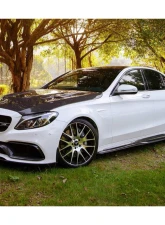 Mercedes-Benz C-Class C63 AMG 2015-2021 Carbonado PS Style Side Skirts CFRP/FGCF                                     - MTCF8502PSM.SS - Image 16