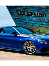 Mercedes-Benz C-Class C63 AMG 2015-2021 Carbonado PS Style Side Skirts CFRP/FGCF                                     - MTCF8502PSM.SS - Image 19