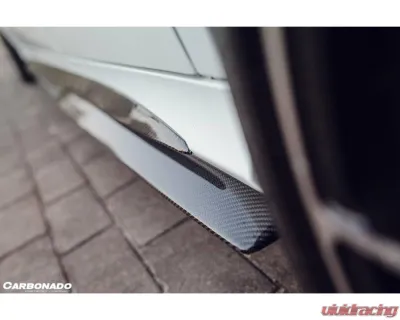 Mercedes-Benz C-Class C63 AMG 2015-2021 Carbonado PS Style Side Skirts CFRP/FGCF - MTCF8502PSM.SS
