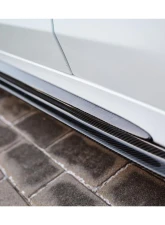 Mercedes-Benz C-Class C63 AMG 2015-2021 Carbonado PS Style Side Skirts CFRP/FGCF                                     - MTCF8502PSM.SS - Image 8
