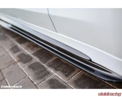 Mercedes-Benz C-Class C63 AMG 2015-2021 Carbonado PS Style Side Skirts CFRP/FGCF - MTCF8502PSM.SS