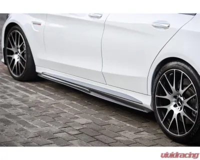 Mercedes-Benz C-Class C63 AMG 2015-2021 Carbonado PS Style Side Skirts CFRP/FGCF - MTCF8502PSM.SS