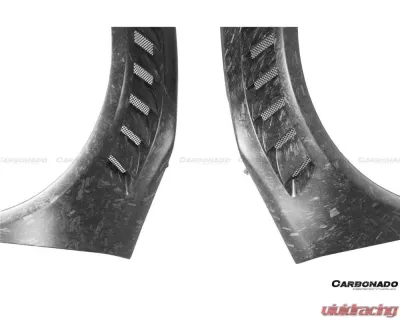 Lamborghini Huracan VRS Style Front Fender 2015-2025 LP610 LP580 Evo Tecnica Carbonado - MTFGCF5556VRS-FD