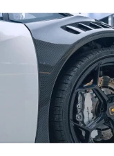 Lamborghini Huracan VRS Style Front Fender 2015-2025 LP610 LP580 Evo Tecnica Carbonado                                     - MTFGCF5556VRS-FD - Image 7