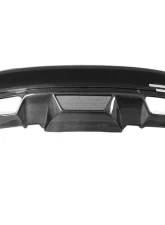 Carbonado PCF P Style Rear Bumper w/ Exhaust Tips Mercedes-Benz C-Class 2008-2014                                     - PCF3205PD-EXT-BK - Image 2
