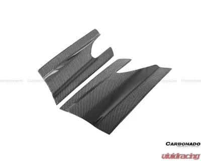 Carbonado FGPCF VA Style Rear Bumper w/ Lip Nissan GTR R35 2008-2016 - FGPCF3505VA14-RB-SET