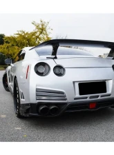 Carbonado FGPCF VA Style Rear Bumper w/ Lip Nissan GTR R35 2008-2016                                     - FGPCF3505VA14-RB-SET - Image 16
