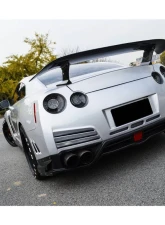 Carbonado FGPCF VA Style Rear Bumper w/ Lip Nissan GTR R35 2008-2016                                     - FGPCF3505VA14-RB-SET - Image 18