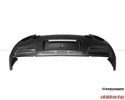 Carbonado FGPCF VA Style Rear Bumper w/ Lip Nissan GTR R35 2008-2016 - FGPCF3505VA14-RB-SET
