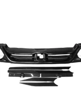 Carbonado FGPCF VA Style Rear Bumper w/ Lip Nissan GTR R35 2008-2016                                     - FGPCF3505VA14-RB-SET - Image 4